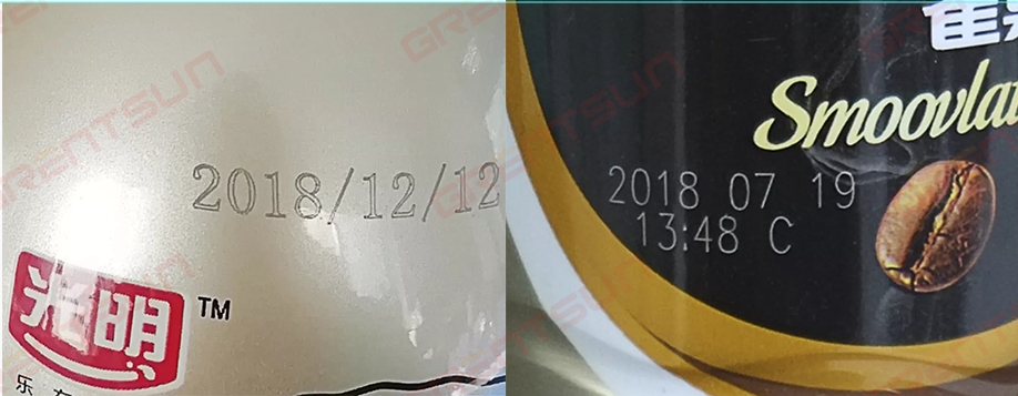 饮料行业中，收缩膜套标签日期打码